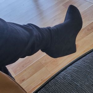 Jessica Simpson Over the Knee Wedge Heel Boots